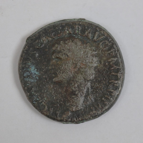 104 - Roman coin - Emperor Claudius AD 41 - 54 Libertas Augusta 5c