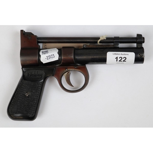 122 - Webley 'Junior' .177 No.3190, over loader Air Pistol