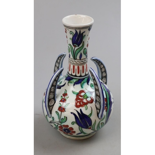 171 - 20thC Majolica Italian Vase in the 16th/17thC style of Cantagalie