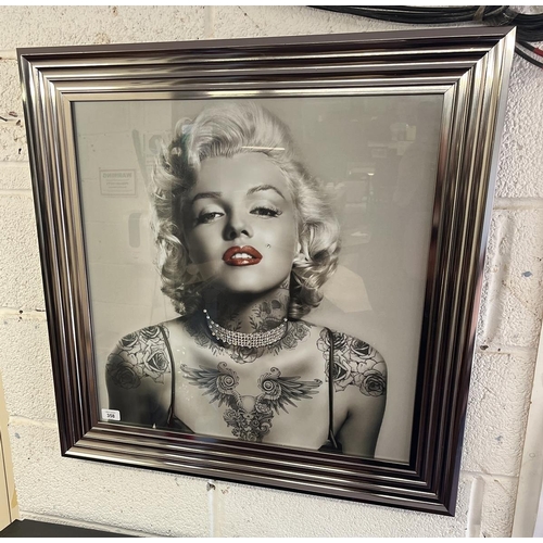 358 - Marilyn Monroe picture - Image size 58cm x 58cm