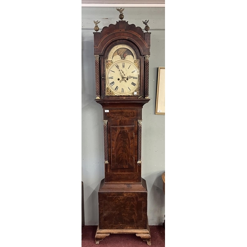 367 - Victorian grandfather clock