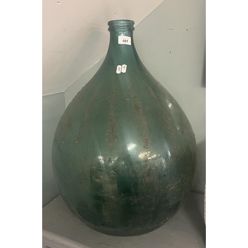 401 - Large glass carboy