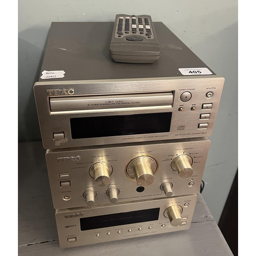 405 - Teac compact stereo system