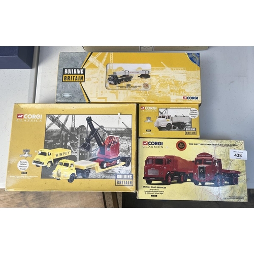 438 - Collection of Corgi Building Britain box sets