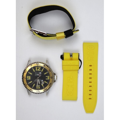 88 - 3H Ocean diver automatic wrist watch in original case with COA