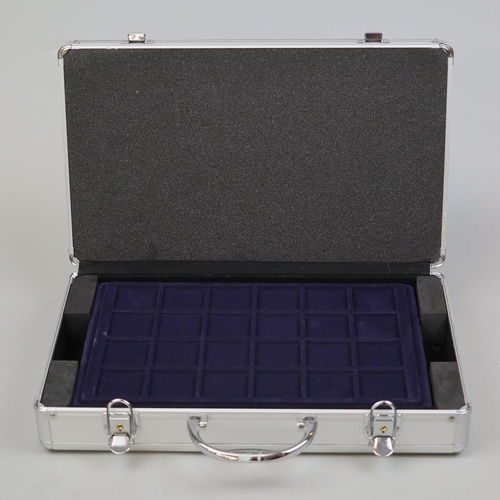 96 - Coin collectors case (as new)