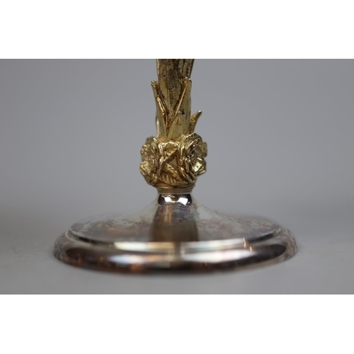 10 - Aurum boxed Blackburn Cathedral goblet - Approx height 16.5cm Weight: 290g