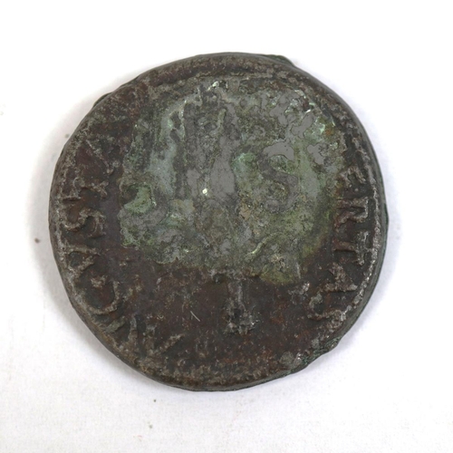 104 - Roman coin - Emperor Claudius AD 41 - 54 Libertas Augusta 5c