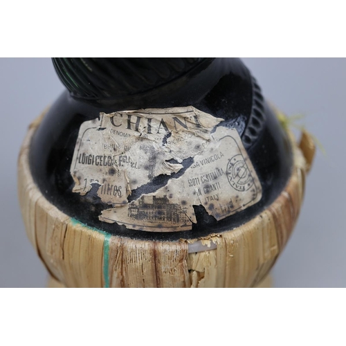 108 - Vintage bottle of Chianti