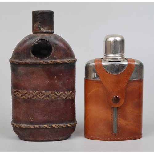 116 - Collection of flasks etc