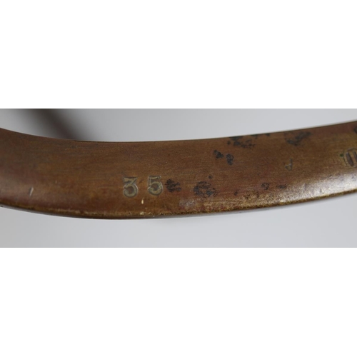 118 - Antique ceremonial sword in scabbard