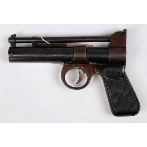 122 - Webley 'Junior' .177 No.3190, over loader Air Pistol