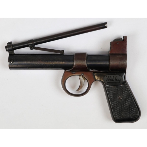 122 - Webley 'Junior' .177 No.3190, over loader Air Pistol