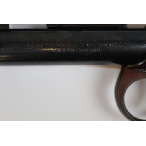 122 - Webley 'Junior' .177 No.3190, over loader Air Pistol