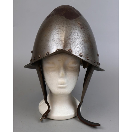 184 - Steel 'Conquistador' style Helmet