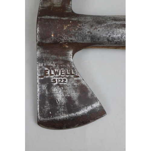 185 - 2 x Gilpin 1950, and 1 x Elwell 1952, W.D. Fire Axes/naval boarding axes.