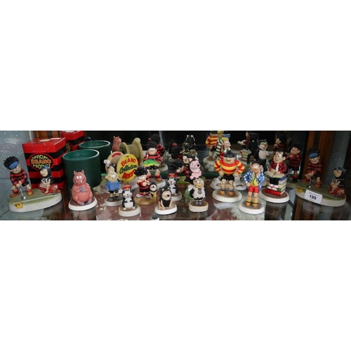 199 - Collection of Beano figures