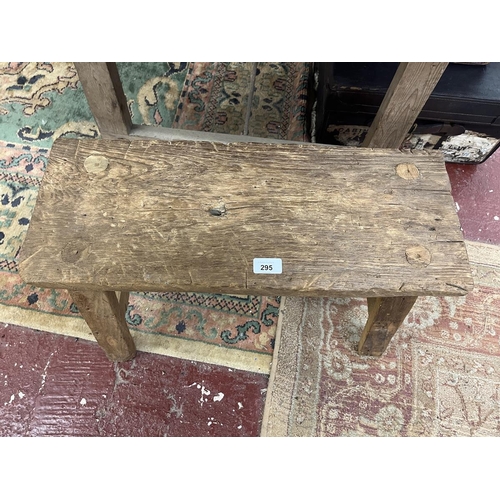 295 - Rustic stool