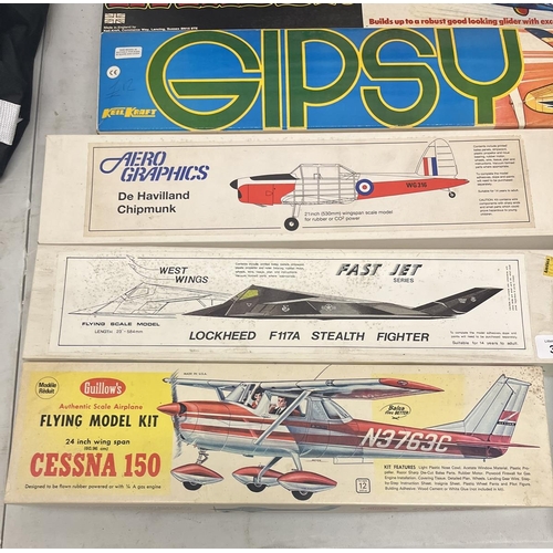 347 - Collection of model airplane kits