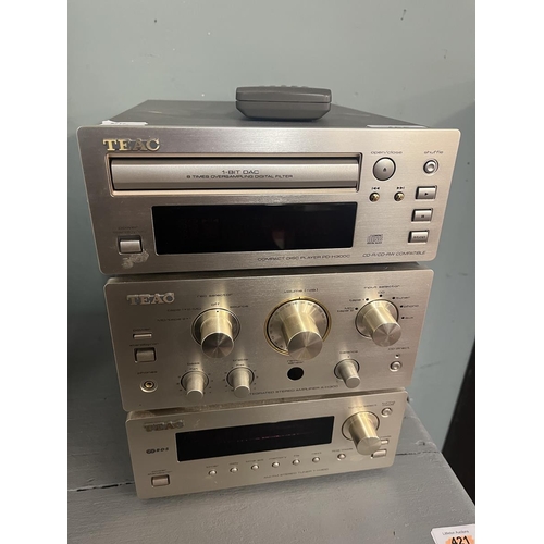 405 - Teac compact stereo system