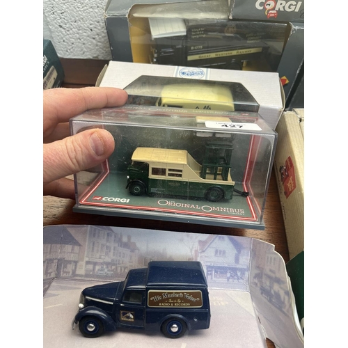 427 - Collection of Corgi commercial vehicle models