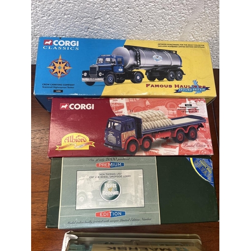 429 - Collection of mostly Corgi model lorries