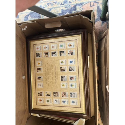 457 - Collection of stamps to include framed examples