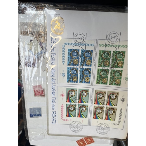 457 - Collection of stamps to include framed examples