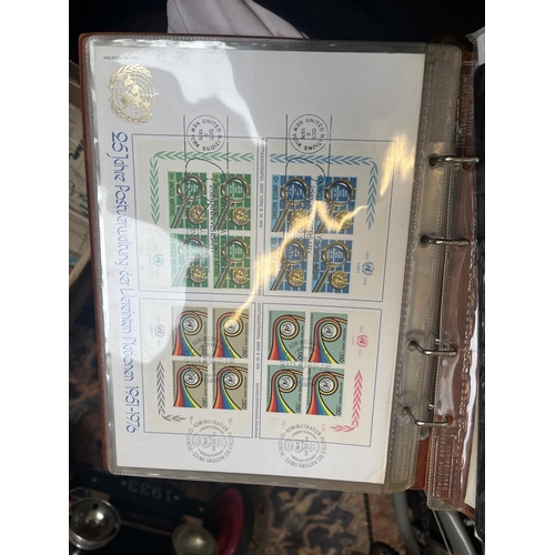 457 - Collection of stamps to include framed examples