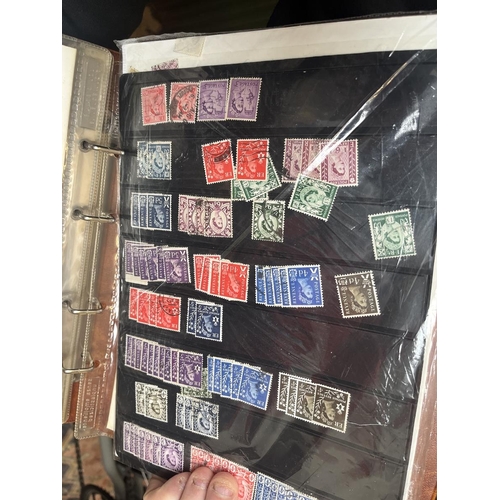 457 - Collection of stamps to include framed examples