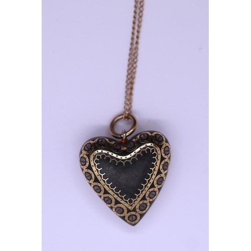 59 - Bracelet and locket with 9ct gold chain