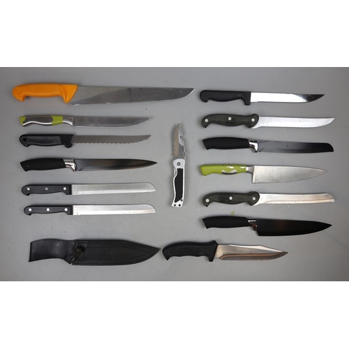 158 - Collection of knives