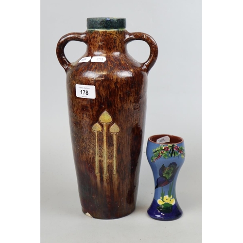 178 - 2 ceramic vases