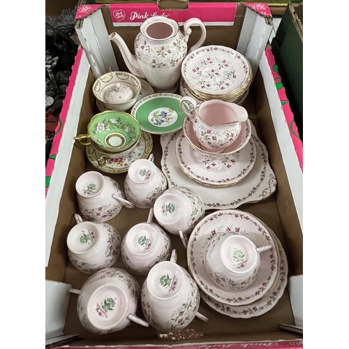 311 - Box of ceramics to include tea set
