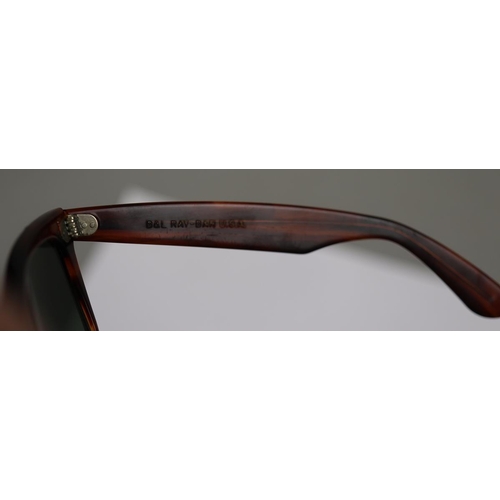 105 - Vintage Ray-Ban B&L Wayfarer sunglasses