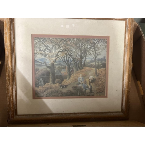 273 - 6 framed rural prints