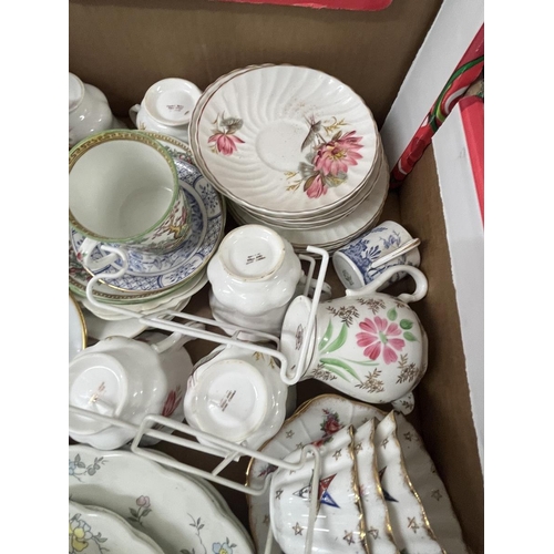 309 - Large box of ceramics