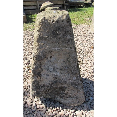 185 - Staddle stone base - Approx Height: 74cm