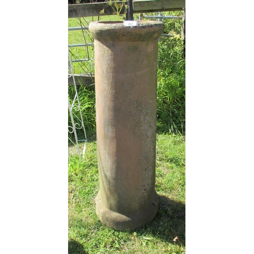 203 - Tall terracotta chimney pot - Approx Height: 91cm
