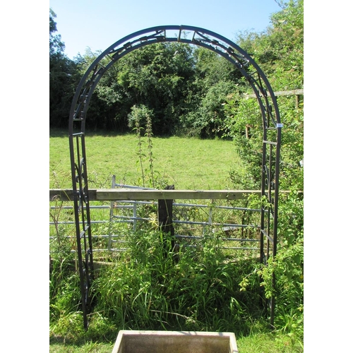 204 - Metal garden arch