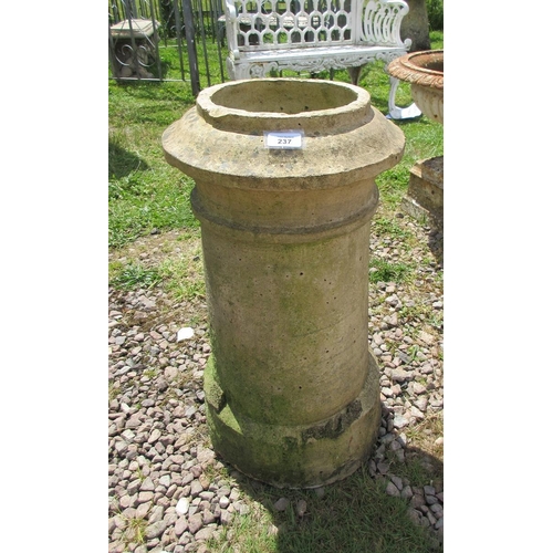 237 - Small chimney pot - Approx Height: 62cm