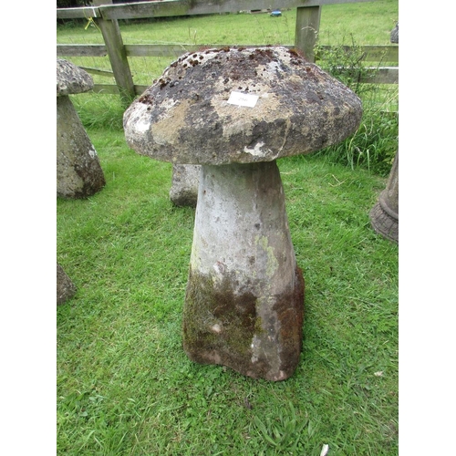 256 - Large staddle stone - Approx Height: 87cm