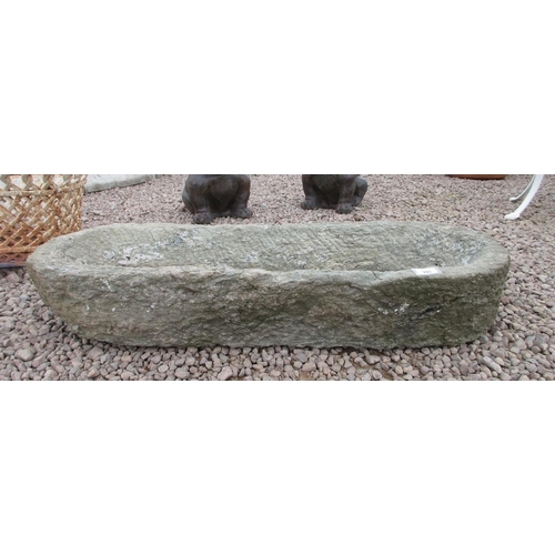293 - Antique stone trough