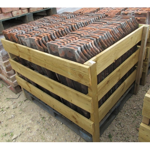 41 - 186 reclaimed terracotta clay double roman roof tiles
