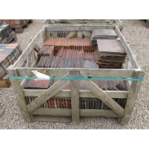 73 - Crate of roofing tiles - tile½ under eaves