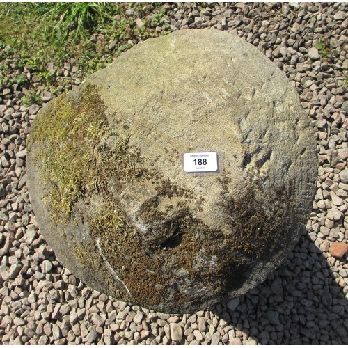 188 - Staddle stone - Approx Height: 75cm