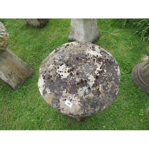 256 - Large staddle stone - Approx Height: 87cm