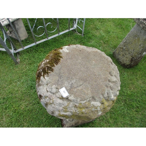 257 - Large staddle stone - Approx Height: 78cm