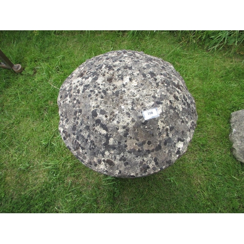 258 - Large staddle stone - Approx Height: 78cm