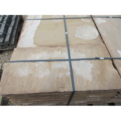66 - Reclaimed Indian flagstones 14 yd.²